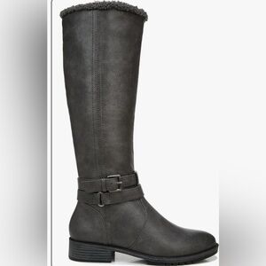 Naturalizer Knee High Garrison Wild Calf Gray Boots